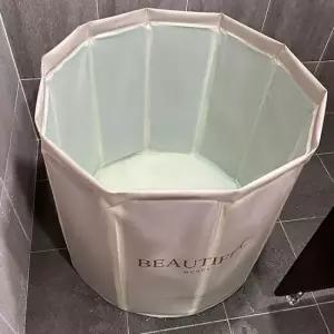 화장실욕조 굿이스 무조립 접이식 반신욕기 이동식 간이 1인 원룸