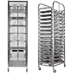 베이킹 베이커리 랙 이동식 스텐 냉장고 제빵 선반 정리대