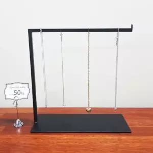 블랙 심플 악세사리 걸이 걸이대 고리 거치대 쥬얼리진열대 필라테스양말거치대