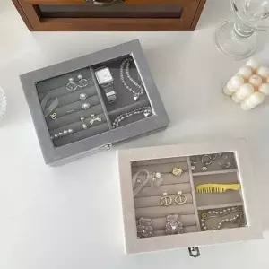매력적인 투명 악세서리 쥬얼리 진열장 스탠드 보관함 악세서리보관함 주얼리케이스