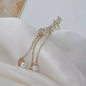 드롭귀걸이 숨겨진미소 아기자기 귀걸이 여성용 귀찌 귀찌이어커프 이어커프