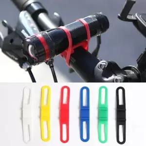 자전거핸드폰거치 자전거 실리콘 핸들 프레임 스마트폰 거치 거치대(4p)