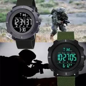 군용 전자 시계 남자 생활방수 스포츠 손목시계 군대시계 야광시계 학생시계 전자시계