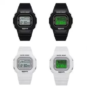 남성용 방수 스포츠 전자 시계 우레탄 밴드 시계 손목전자시계 실리콘시계 전자손목시계