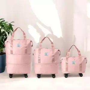 빅맥스 2단 확장 보스턴백 트래블 바퀴달린 여행가방