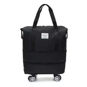 아이러빗 2단 보스턴백 바퀴달린 여행가방