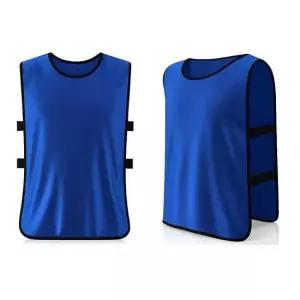 밴드형 단체 팀조끼 파랑 FREE