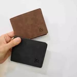 고급 슬림 남자 반지갑 소프트 가죽 남성용 지갑 남성지갑 남성반지갑 남자반지갑
