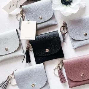 여성 미니 지갑 키링 컴팩트 태슬 지갑소품 키링지갑 미니월렛 패션지갑 미니키링지갑