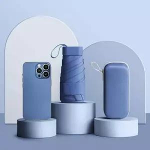 휴대용 우산 파우치 초소형 미니 2단 수동 미니우산 수동