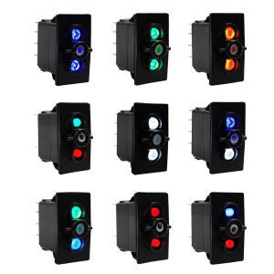 비상등물리버튼 12V24V 차량용 보트 어셈블리 ARB 베이스 전용 LED CONTURA OFF 4X4 순간 로커 ON CARLING 스위치