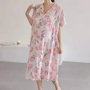 유카타 여성 임산부 로브 수면 빅사이즈 가운 잠옷