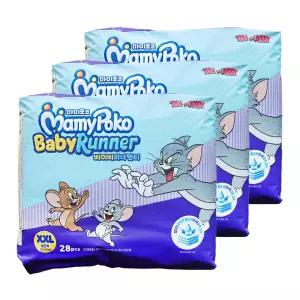 엘지 마미포코 베이비러너 팬티형 기저귀 6단계 점보형 공용 28개입 3개