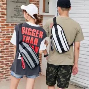 딕피스트 MP3 힙색 웨빙 웨이스트백 가슴 패니백 허리쌕 허리색 바디백