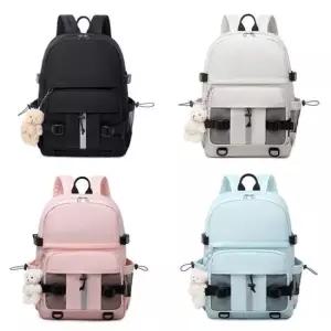 여행용 백팩 학생용 캐주얼 가방 대학생 남녀공용 학생백팩 신학기백팩 캐주얼백팩