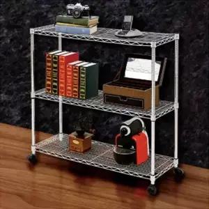 경량랙 조립식 앵글 900 3단 팬트리 모듈 철제 선반 앵글 메탈선반 베란다수납장 철제선반