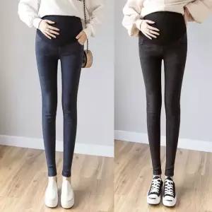 오너클랜 임산부용 슬림핏 청바지 M-XXXL) 204267 임산부청바지 임부용청바지 배조절청바지 스판청바지