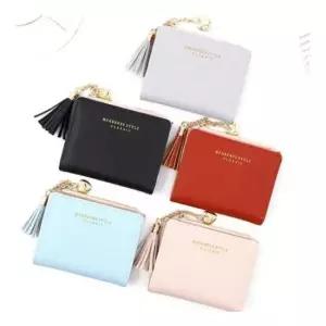 동전지갑 여성용 태슬 키링 반지갑