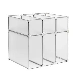 가방정리수납함 DIY 반투명 가방 진열 수납장 조립식 가방진열