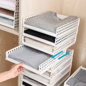 슬라이딩 서랍식선반 옷정리 옷장정리 수납선반 옷정리 옷장정리 옷장수납