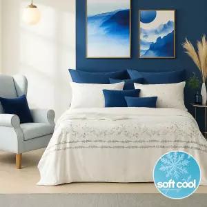 [롯데백화점]박홍근홈패션 [기간한정] 접촉냉감 소프트 쿨 여름이불풀세트 퀸(Q)