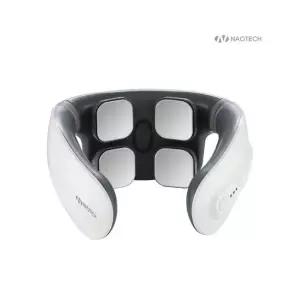 나오테크 4헤드 충전식 저주파 목안마기 NAO-H6200N 리모컨 온열 목마사지기