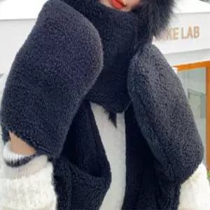 장갑 후드 퍼목도리 넥워머 베이직 데일리 겨울 모던