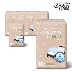 [셀러허브]서포트 성인용기저귀 위생깔개매트 남녀 공용10매입x6팩 (S36194150)