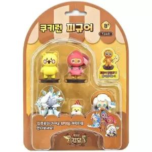 선물 장난감 피노키오 5종세트 쿠키런 어린이 피규어 B