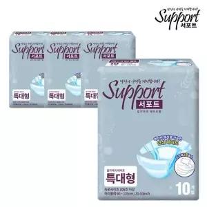 [셀러허브]서포트 성인용 겉기저귀 밴드 남녀공용 특대형10매X4팩 (S36194159)