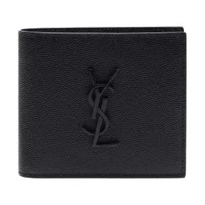 [입생로랑]23FW 남성 모노그램 반지갑 (453276 BTY0U 1000 23F)