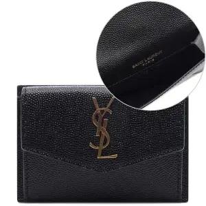 [입생로랑]25FW 여성 업타운 플랩 카드지갑 (582305 1GF0J 1000 25F)