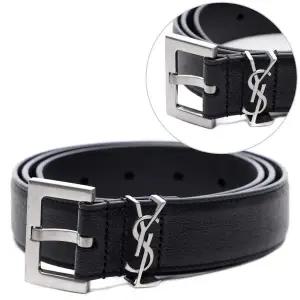 [입생로랑]25SS 남성 모노그램 스퀘어 벨트 (634440 BRM0E 1000 25S)