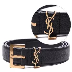 [입생로랑]22SS 남성 모노그램 벨트 (634440_DTI0W_1000_22S)