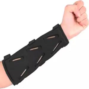 KRATARC 양궁 팔 가드 조절 가능한 보호용 3스트랩 액세서리 경량 사냥 표적 사격 성인 남녀 공용 운동용