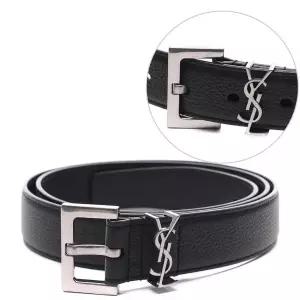 [입생로랑]24FW 남성 모노그램 벨트 (634440 DTI0E 1000 24F)