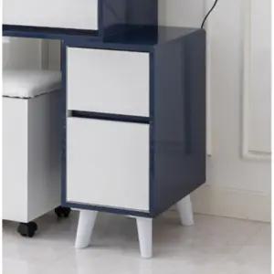 심플 러블리 핸들리스 2단 원룸 서랍장 30cm (3색) 옷 예쁜 이쁜 빈티지 긴