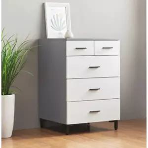 광폭 모던 파스텔 사무실 4단 서랍장 600 (4색) 사무용 가구 책상 이동