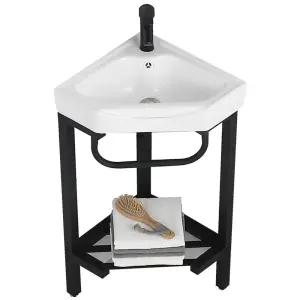 코너 세면대 카페 사무실 캠핑카 세면기 인테리어 개수대