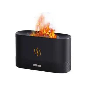 벽난로 모닥불 가습기 블랙 초음파 환절기 불멍
