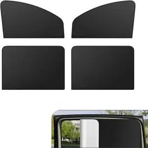 샤카스 사이드 윈도우 선쉐이드 블랙아웃 티타늄 실버 천 접이식 후방 미러 뷰 앞뒤를 가리지 않는 글래스