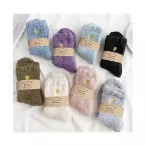 [지앤지]수면양말 따뜻한 학생양말 여성 수족냉증 도톰한 겨울 극세사 보온 양말 선물