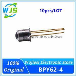 10pcs 100% 신규 수입 오리지널 BPY62-4 NPN 포토트랜지스터 적외선 감광성 수신기 튜브 파장 830nm 각도