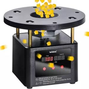 자동 닭 모이통 타이머 브리이데아 가금류 모터 및 키트 금속 스핀 플레이트 조절 가능한 마운트 오리