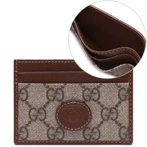 [구찌]23SS 남성 인터로킹 G 클립 카드지갑 (700690 92TCG 8563 23S)