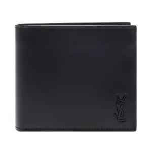 [입생로랑]25FW 남성 모노그램 반지갑 (607727 1JB0U 1000 25F)