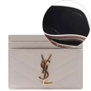 [입생로랑]25FW 여성 모노그램 마틀라세 카드지갑 (423291 BOW01 9207