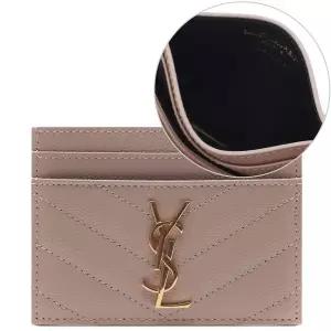 [입생로랑]25FW 여성 카산드라 마틀라세 카드지갑 (423291 BOW01 2721