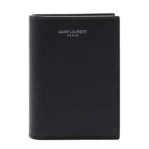 [입생로랑]24FW 남성 로고 폴딩 반지갑 (668726 BTY0N 1000 24F)