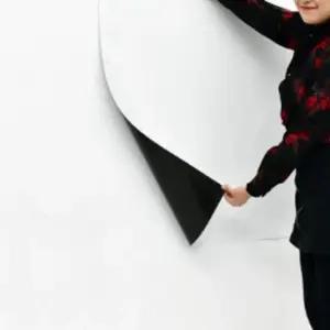 학원게시판 사무실 부착식 시트타입 화이트보드 특대형